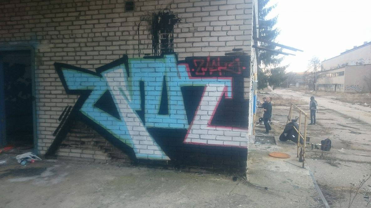Graffiti in Poland - Photo by SOPRAN - ZMOK, BHG, HOMIES (2017)
