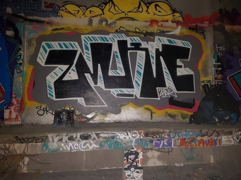 Graffiti in Polska - Photo by SOPRAN - SPONTAN, ZMOKIE (2017)