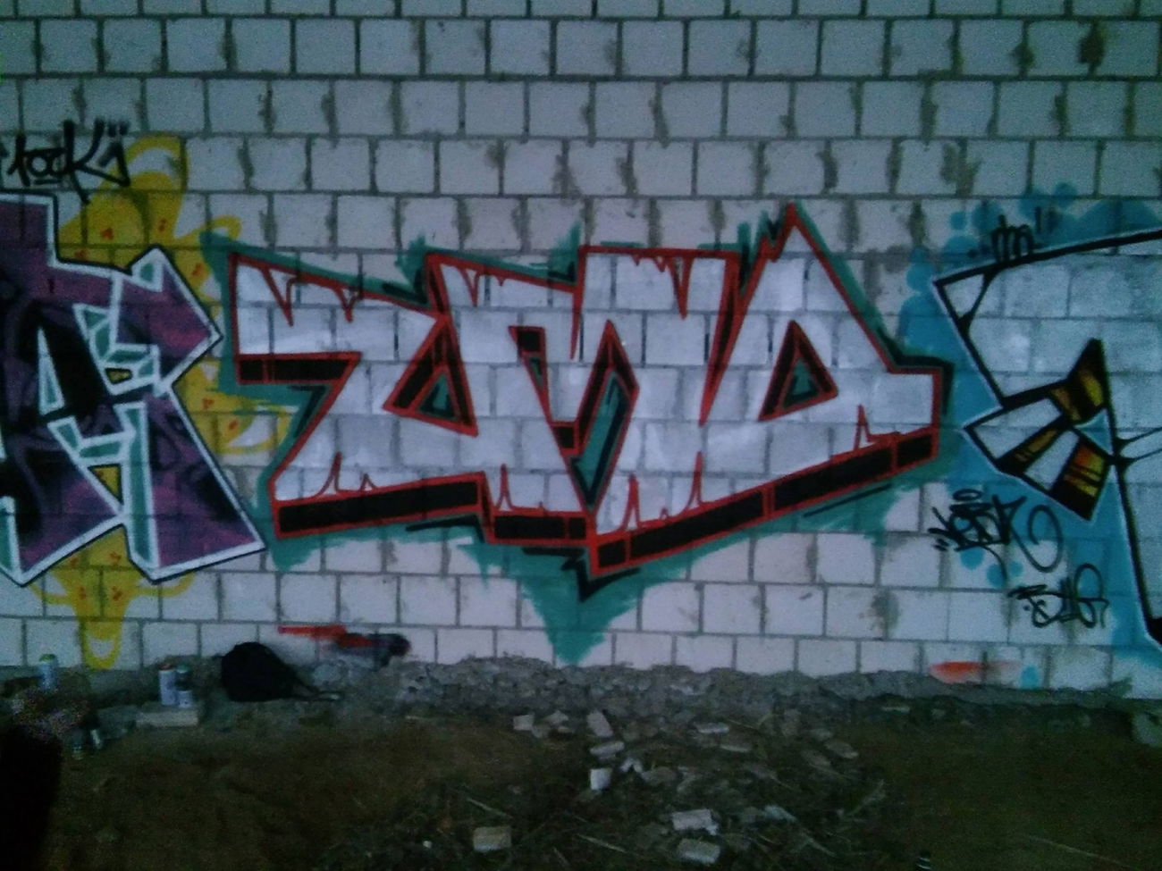 Graffiti Wall - Photo by SOPRAN - ZMO, TRIP, WHOLE (2016)