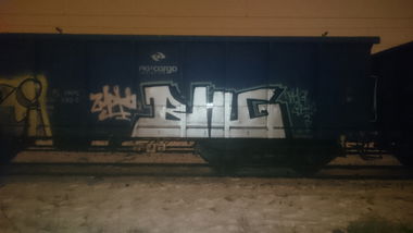 Graffiti Train in Polska - Photo by SOPRAN - FR8, DOPE, SOKI (2017)