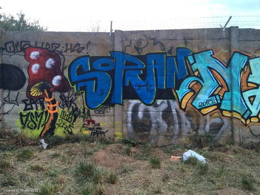 Graffiti Wall - Photo by SOPRAN - HIP, HOP, KEMP (2015)