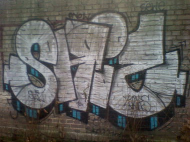 Graffiti Wall in Bydgoszcz - Photo by SORF