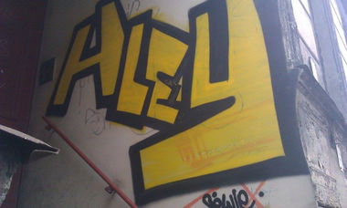 Graffiti Bombing in Bydgoszcz - Photo by SORF