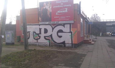 Graffiti Bombing in Bydgoszcz - Photo by SORF