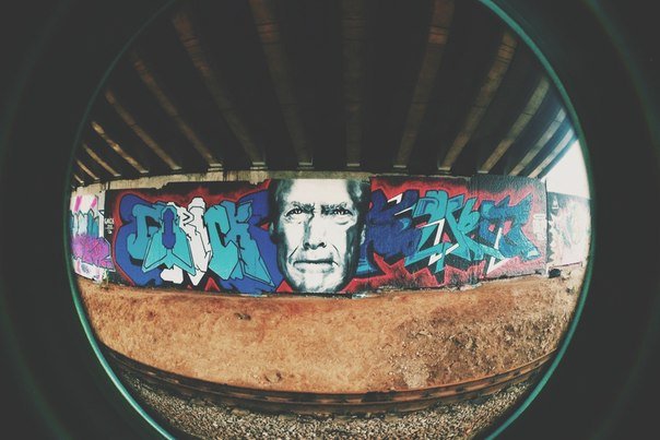 Graffiti Wall - Photo by SOURT - garick, clint, eastwood (2013)