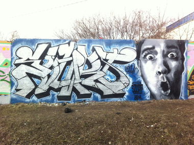 Graffiti Wall in Moscow - Photo by SOURT - sourt (2014)