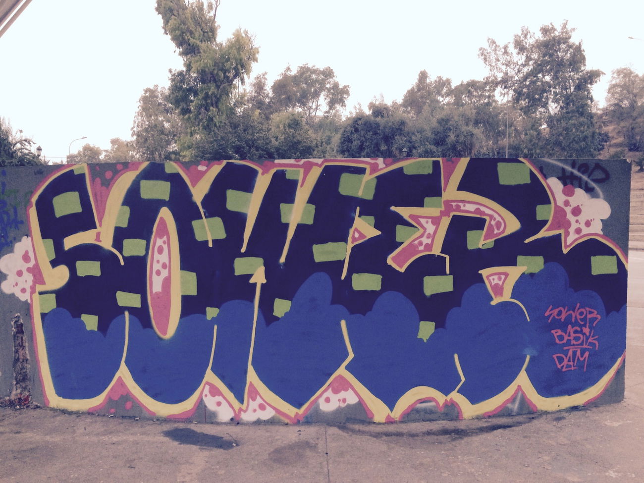 Graffiti Wall in Los andes - Photo by SOWER36 - sower, sower36