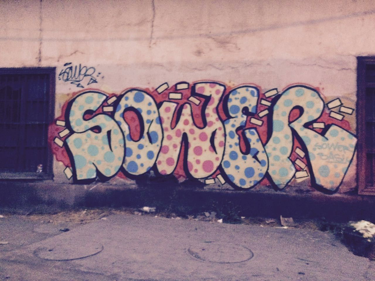 Graffiti in Chile - Photo by SOWER36 - sower, sower36 (2016)