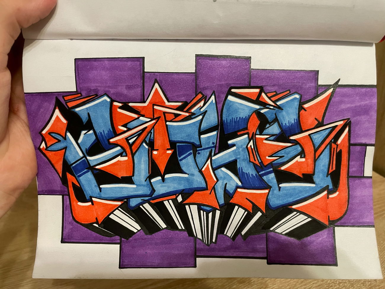 Graffiti Sketch - Photo by SOYS - SOYS