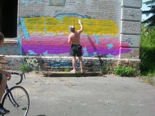 Graffiti Artwork - Photo by SPAMER - spam, alq, tab