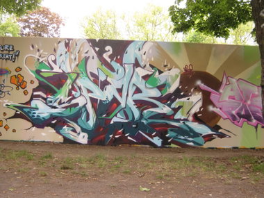 Graffiti Wall - Photo by SPARone - SPAR
