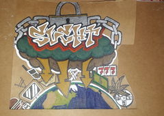 Graffiti Wall - Photo by SPAST1 - SPAST, LKACREW, SH3MO (2019)