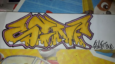 Graffiti Sketch - Photo by SPAST1 - Senf (2019)