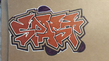 Graffiti Sketch - Photo by SPAST1 - SPAST, LKACREW, SH3MO (2019)