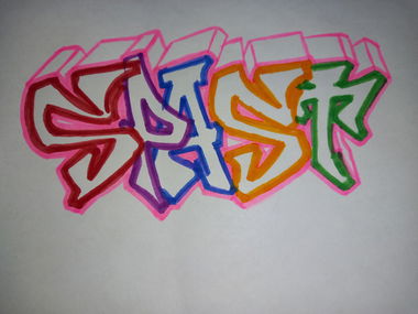 Graffiti Sketch - Photo by SPAST1 (2021)