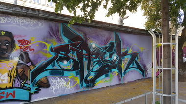 Graffiti Wall - Photo by SPECK - Vienna, Speck (2017)