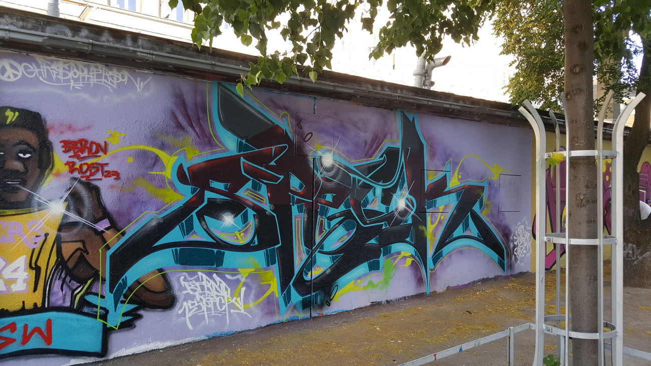 Graffiti Wall - Photo by SPECK - Vienna, Speck (2017)
