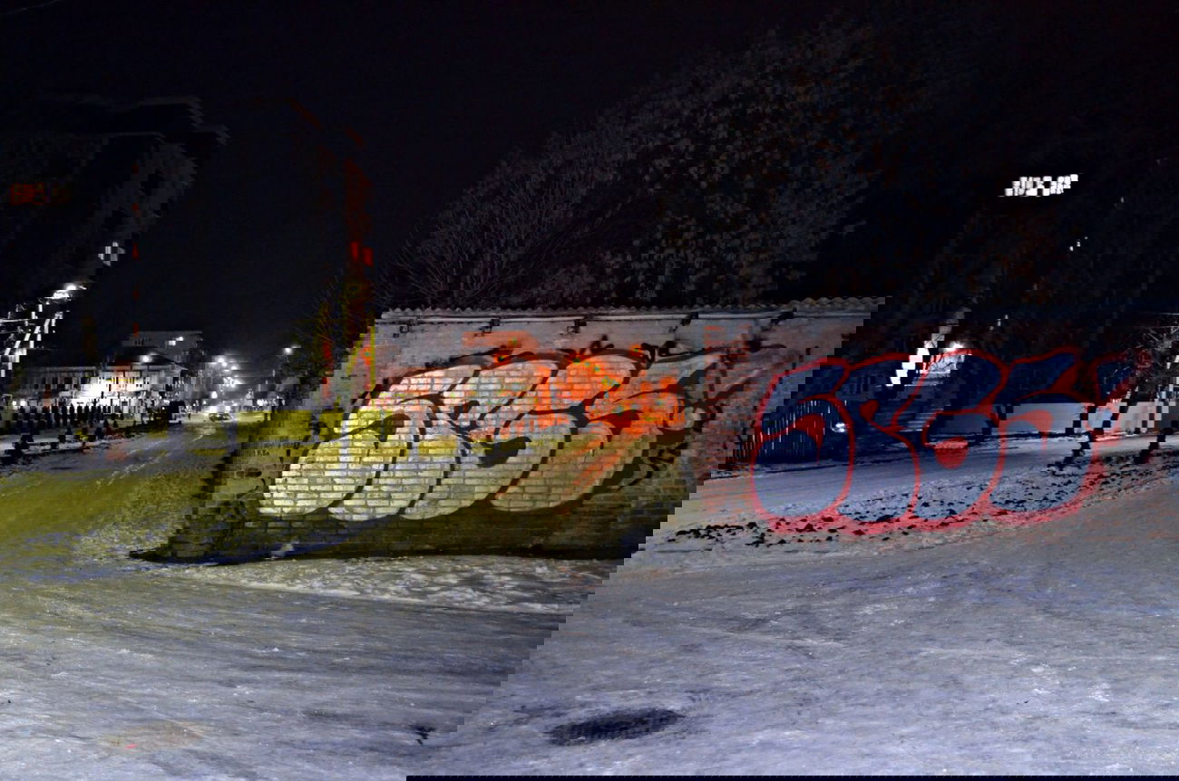 Graffiti Bombing - Photo by SPGS (2013)