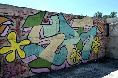 Graffiti Wall - Photo by SPGS (2013)