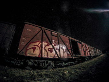 Graffiti Train - Photo by SPGS