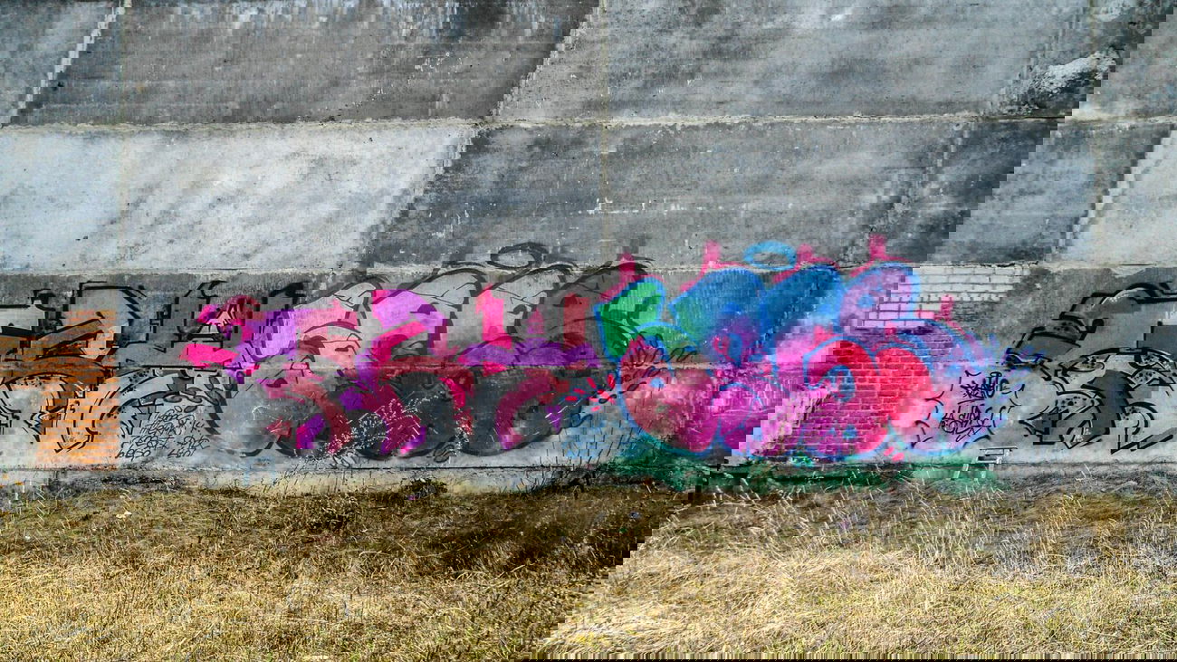 Graffiti Wall in Kremenchuk - Photo by SPGS