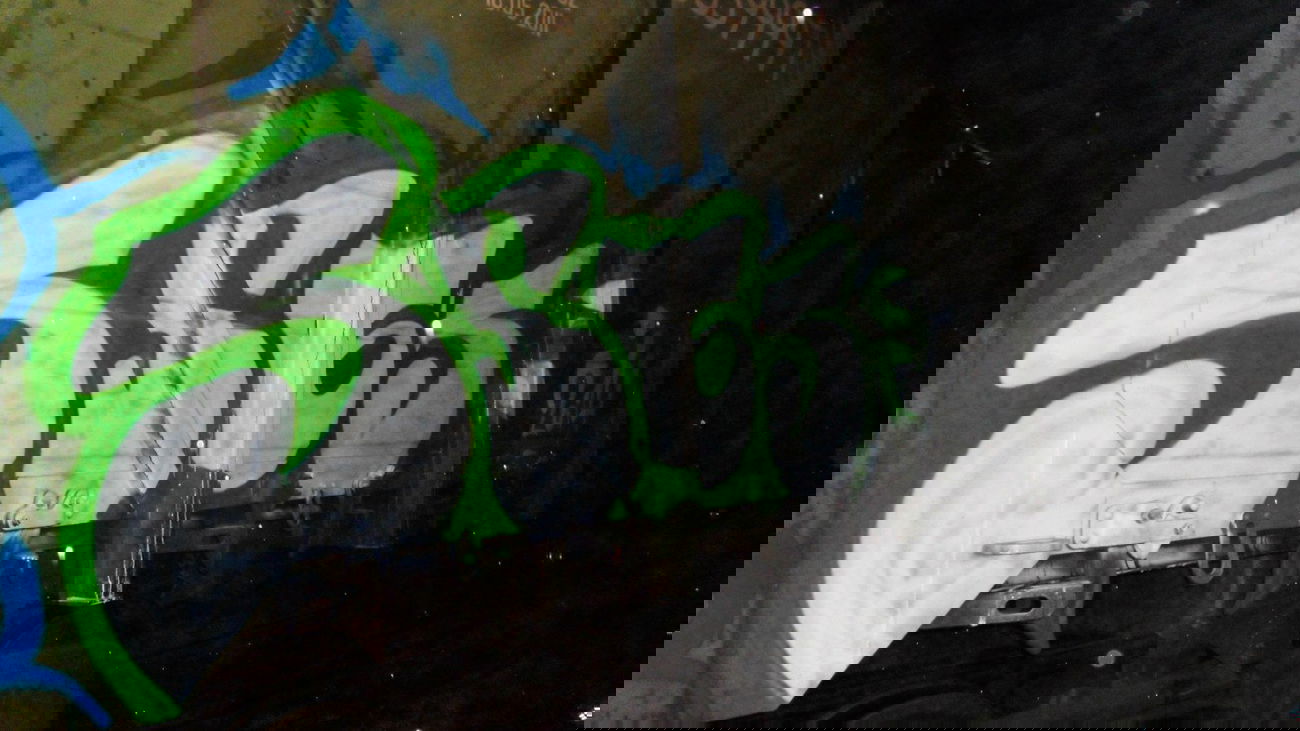 Graffiti Train - Photo by SPGS