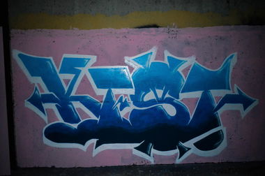 Graffiti Wall in Kremenchuk - Photo by SPGS