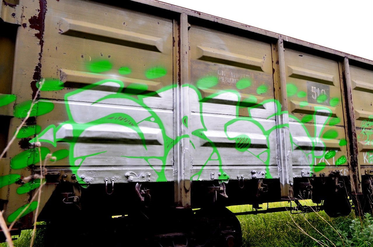 Graffiti Train - Photo by SPGSCREW - SPGS (2017)