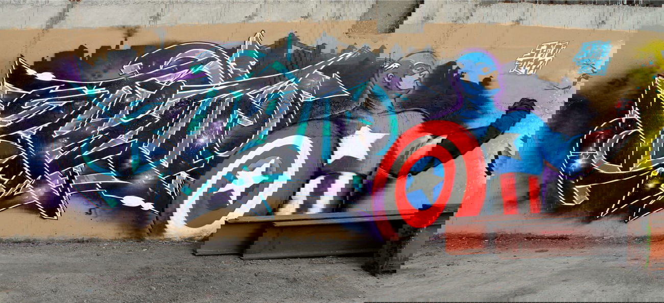 Graffiti Wall in Russia - Photo by SPIN_mch_k2s - spin, rita, 2013 (2013)