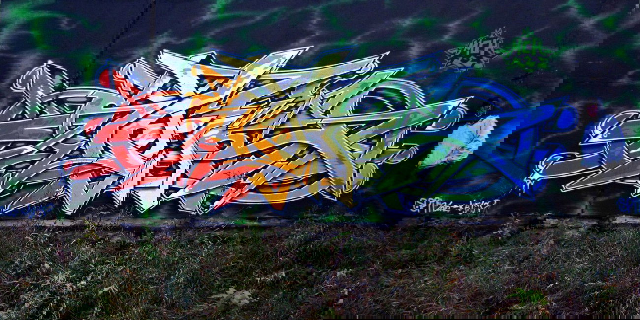 Graffiti Wall - Photo by SPIN_mch_k2s - spin, wildstyle, ?????????? (2010)