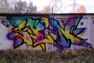 Graffiti Wall - Photo by SPIN_mch_k2s