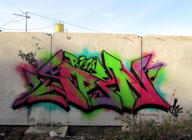 Graffiti Wall - Photo by SPIN_mch_k2s