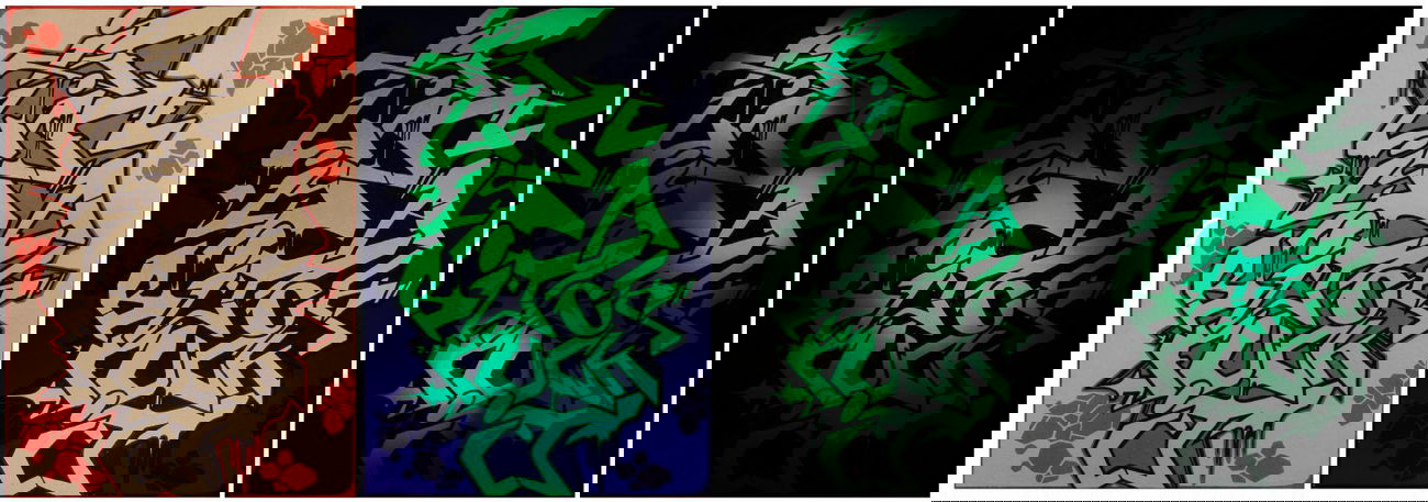 Graffiti Sketch - Photo by SPIN_mch_k2s - canvas, spin (2014)