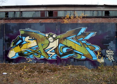 Graffiti Wall - Photo by SPIN_mch_k2s - spin