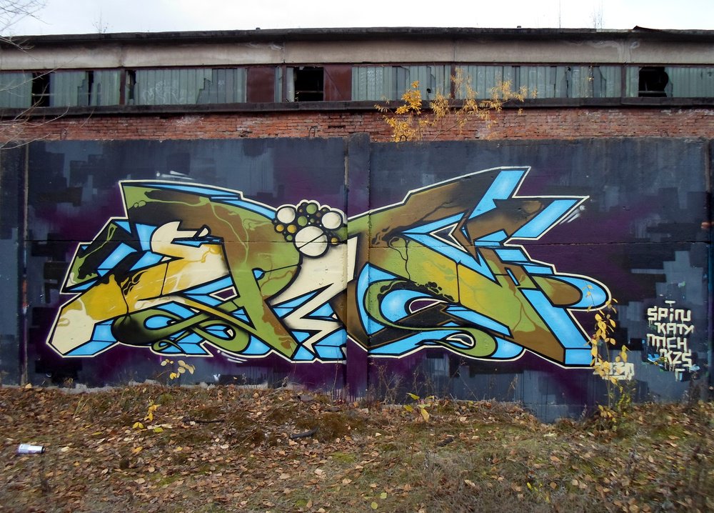 Graffiti Wall - Photo by SPIN_mch_k2s - spin