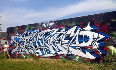 Graffiti Wall - Photo by SPIN_mch_k2s - spin