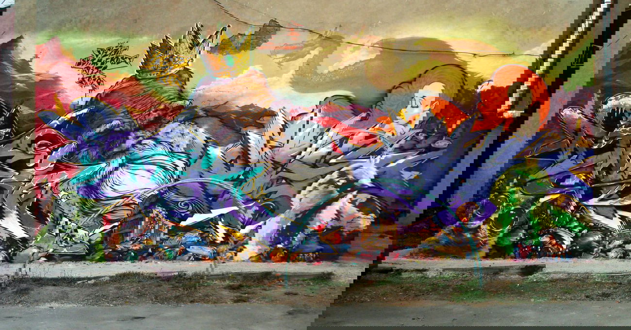 Graffiti Wall in Irkutsk - Photo by SPIN_mch_k2s - spin, rita, ?????????? (2014)