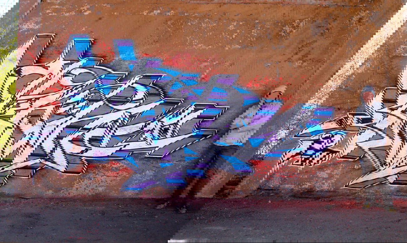 Graffiti Wall in Krasnoyarsk - Photo by SPIN_mch_k2s - spin, krasnoyarsk (2014)