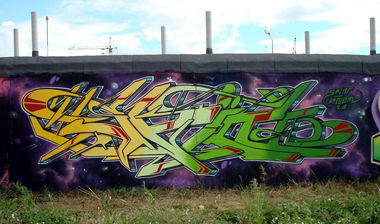 Graffiti Wall - Photo by SPIN_mch_k2s - spin, krasnoyarsk, walls (2014)