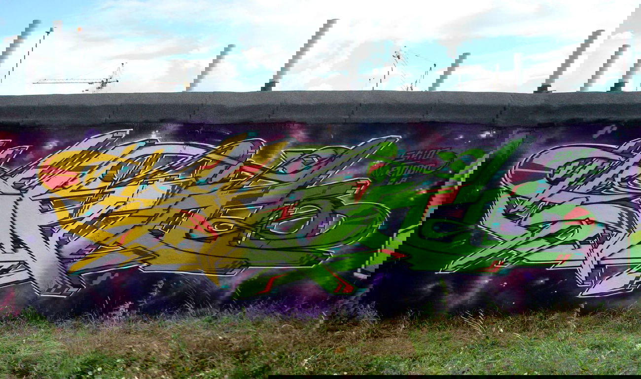 Graffiti Wall - Photo by SPIN_mch_k2s - spin, krasnoyarsk, walls (2014)