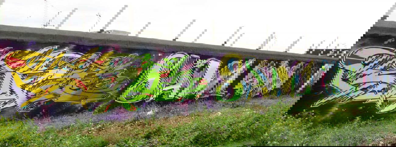 Graffiti Wall - Photo by SPIN_mch_k2s - spin, sam1, rndm (2014)