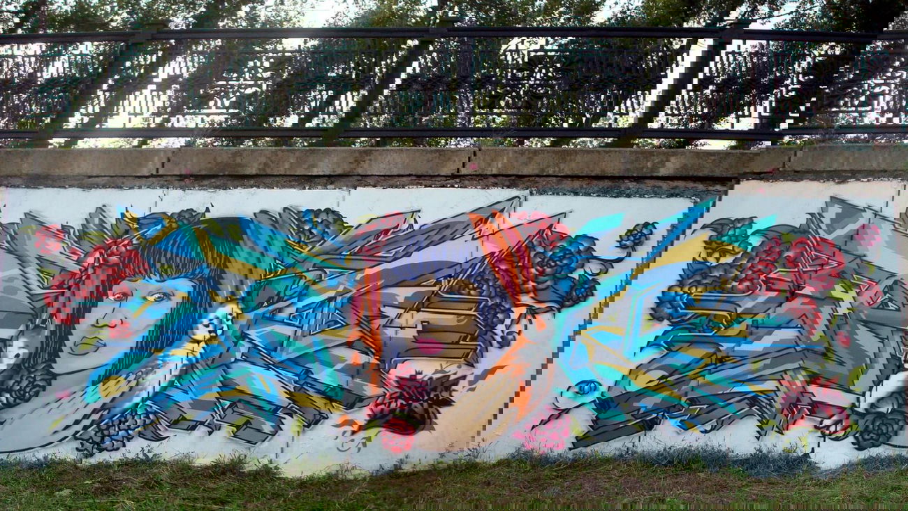 Graffiti Wall - Photo by SPIN_mch_k2s - krasnoyarsk, spin, 2014 (2014)