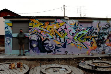 Graffiti Wall - Photo by SPIN_mch_k2s - spin, irkutsk, krasnoyarsk (2015)