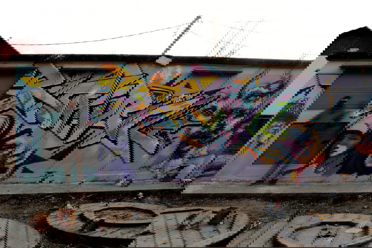 Graffiti Wall - Photo by SPIN_mch_k2s - spin, irkutsk, krasnoyarsk (2015)