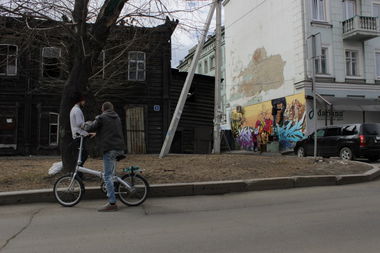 Graffiti Wall - Photo by SPIN_mch_k2s - irkutsk, krasnoyarsk, siberia (2015)