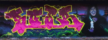 Graffiti Wall in Deutschland - Photo by SQERONE - emty, sqer, wiesbaden (2020)