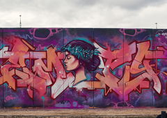 Graffiti Wall in Wiesbaden - Photo by SQERONE - emty, sqer, wiesbaden (2021)