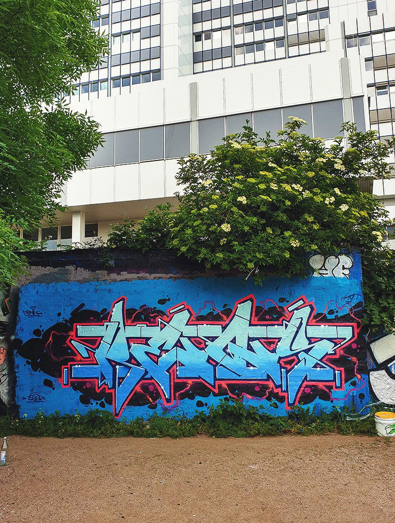 Graffiti Wall in Wiesbaden - Photo by SQERONE - Sqer, schlachthof, wiesbaden (2019)