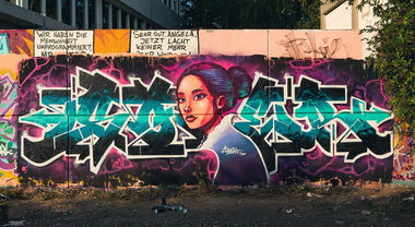Graffiti Wall in Wiesbaden - Photo by SQERONE - emty, sqer, wiesbaden (2020)