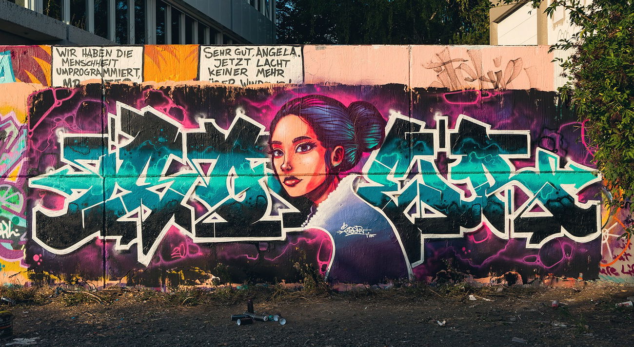 Graffiti Wall in Wiesbaden - Photo by SQERONE - emty, sqer, wiesbaden (2020)